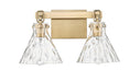 Millennium - 20002-VB - Two Light Vanity - Barlon - Vintage Brass