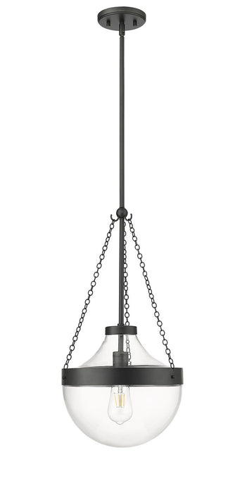 Millennium - 20101-MB - One Light Pendant - Clarra - Matte Black