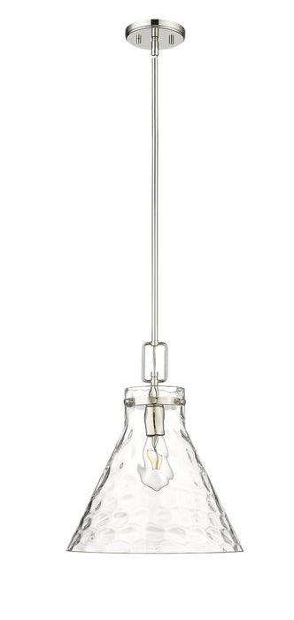 Millennium - 20201-PN - One Light Pendant - Barlon - Polished Nickel