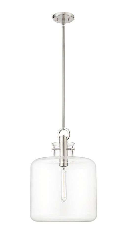 Millennium - 20801-BN - One Light Pendant - Hayloft - Brushed Nickel