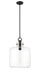 Millennium - 20801-MB - One Light Pendant - Hayloft - Matte Black