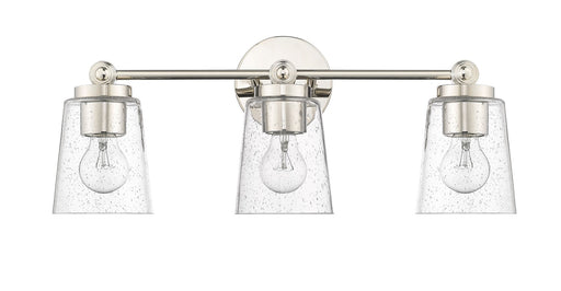 Millennium - 22003-PN - Three Light Vanity - Lauryn - Polished Nickel