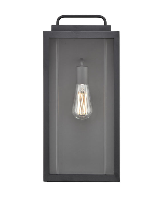 Millennium - 260101-TBK - One Light Outdoor Wall Sconce - Gallatin - Textured Black