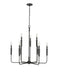 Millennium - 29309-MB - Nine Light Chandelier - Savanne - Matte Black