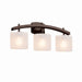 Justice Designs - FSN-8593-30-FRCR-DBRZ-LED3-2100 - LED Bath Bar - Fusion - Dark Bronze