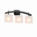 Justice Designs - FSN-8593-30-FRCR-MBLK-LED3-2100 - LED Bath Bar - Fusion - Matte Black