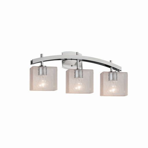 Fusion Three Light Bath Bar Brushed Nickel