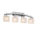 Justice Designs - FSN-8594-55-FRCR-CROM-LED4-2800 - LED Bath Bar - Fusion - Polished Chrome