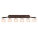 Justice Designs - FSN-8596-30-FRCR-DBRZ-LED6-4200 - LED Bath Bar - Fusion - Dark Bronze