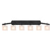 Justice Designs - FSN-8596-30-FRCR-MBLK-LED6-4200 - LED Bath Bar - Fusion - Matte Black