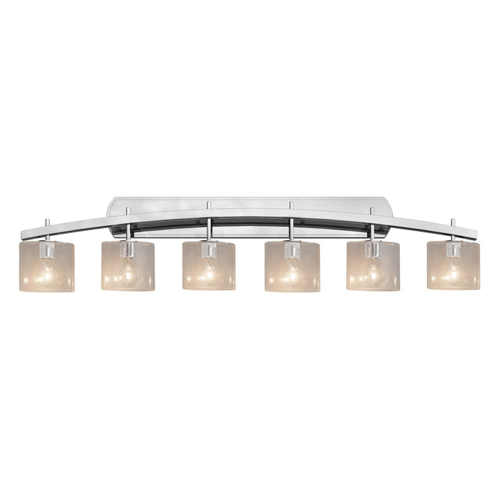 Justice Designs - FSN-8596-30-SEED-CROM-LED6-4200 - LED Bath Bar - Fusion - Polished Chrome