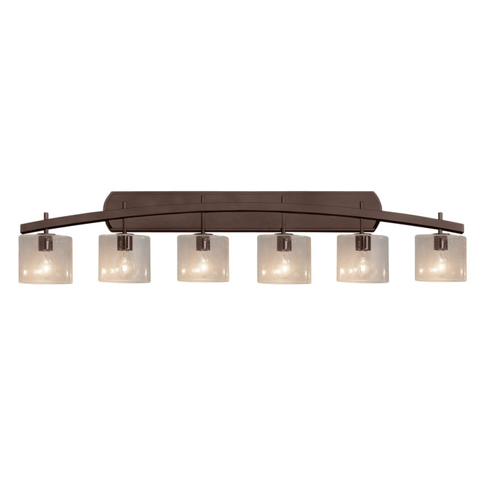 Justice Designs - FSN-8596-30-SEED-DBRZ-LED6-4200 - LED Bath Bar - Fusion - Dark Bronze
