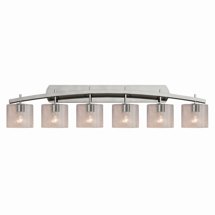 Justice Designs - FSN-8596-30-SEED-NCKL-LED6-4200 - LED Bath Bar - Fusion - Brushed Nickel