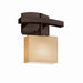 Justice Designs - FSN-8597-55-ALMD-DBRZ - One Light Wall Sconce - Fusion - Dark Bronze