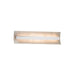 Justice Designs - FSN-8621-WEVE-CROM - LED Linear Bath Bar - Fusion - Polished Chrome