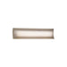 Justice Designs - FSN-8631-OPAL-NCKL - LED Linear Bath Bar - Fusion - Brushed Nickel