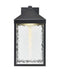 Millennium - 72201-PBK - LED Outdoor Wall Sconce - Aaron - Powder Coated Black