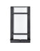 Millennium - 75001-PBK - LED Outdoor Wall Sconce - Powder Coated Black
