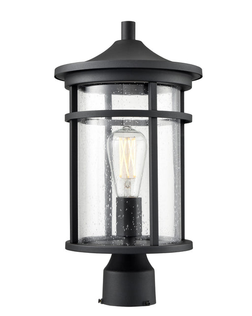 Millennium - 91331-TBK - One Light Outdoor Post Lantern - Namath - Textured Black