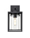 Millennium - 93101-TBK - One Light Outdoor Wall Sconce - Ellway - Textured Black