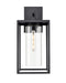 Millennium - 93131-TBK - One Light Outdoor Wall Sconce - Ellway - Textured Black