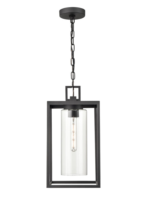 Millennium - 93141-TBK - One Light Outdoor Hanging Lantern - Ellway - Textured Black