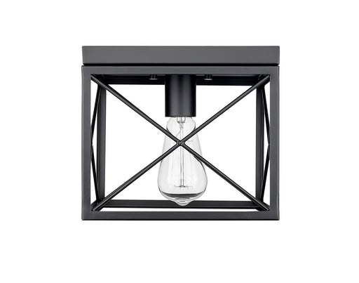 Millennium - 94101-MB - One Light Flushmount - Matte Black