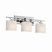 Justice Designs - FSN-8703-30-RBON-CROM-LED3-2100 - LED Bath Bar - Fusion - Polished Chrome