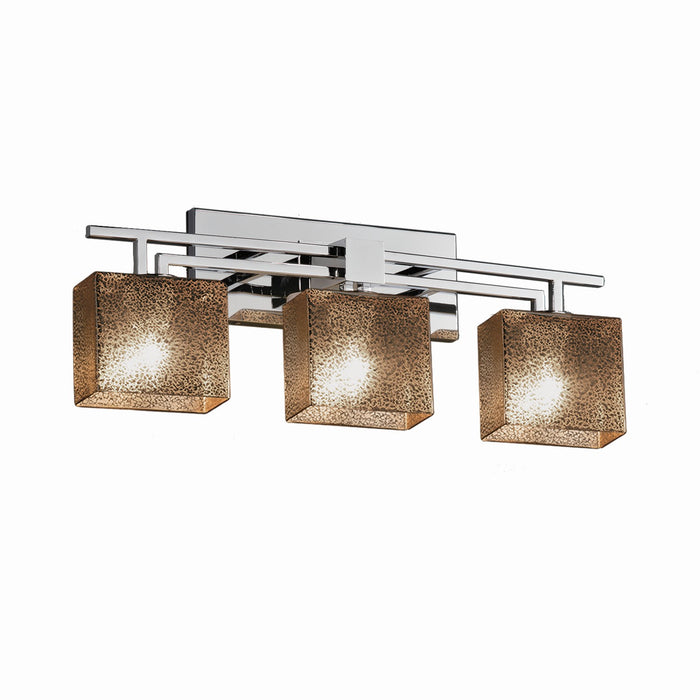 Justice Designs - FSN-8703-55-MROR-CROM-LED3-2100 - LED Bath Bar - Fusion - Polished Chrome