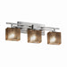 Justice Designs - FSN-8703-55-MROR-NCKL-LED3-2100 - LED Bath Bar - Fusion - Brushed Nickel