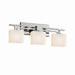 Justice Designs - FSN-8703-55-OPAL-CROM-LED3-2100 - LED Bath Bar - Fusion - Polished Chrome