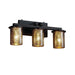 Justice Designs - FSN-8773-10-MROR-DBRZ-LED3-2100 - LED Bath Bar - Fusion - Dark Bronze
