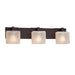 Justice Designs - FSN-8923-55-FRCR-DBRZ-LED3-2100 - LED Bath Bar - Fusion - Dark Bronze