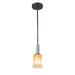 Justice Designs - GLA-8445-16-GLDC-CROM-LED1-700 - LED Pendant - Veneto Luce - Polished Chrome