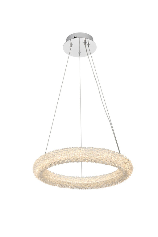 Elegant Lighting - 3800D18C - LED Chandelier - Bowen - Chrome