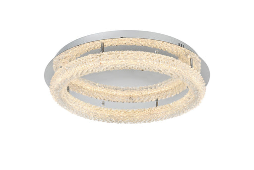 Elegant Lighting - 3800F26C - LED Flush Mount - Bowen - Chrome