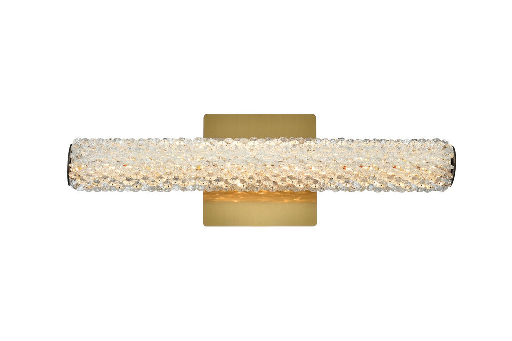 Elegant Lighting - 3800W18SG - LED Wall Sconce - Bowen - Satin Gold
