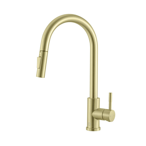 Elegant Lighting - FAK-302BGD - Kitchen Faucet - Jack - Brushed Gold