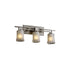 Justice Designs - GLA-8703-16-WTFR-NCKL-LED3-2100 - LED Bath Bar - Veneto Luce - Brushed Nickel