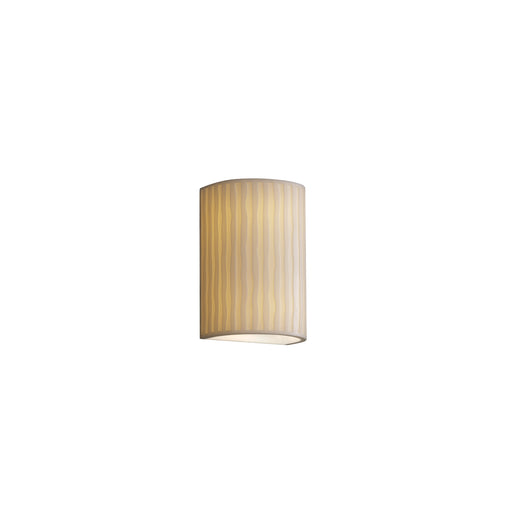 Justice Designs - PNA-0945W-WFAL-LED1-1000 - LED Outdoor Wall Sconce - Porcelina