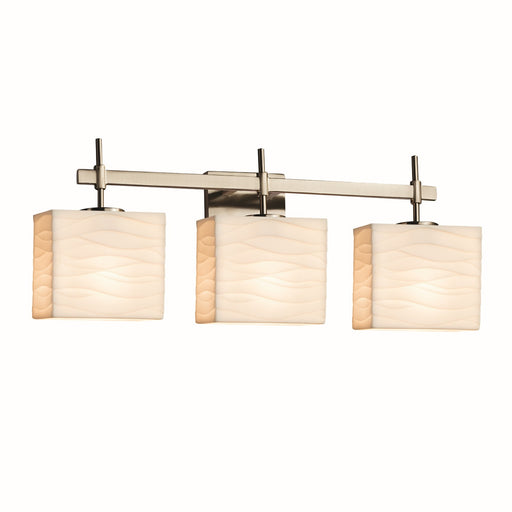 Porcelina LED Bath Bar Brushed Nickel