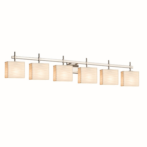 Porcelina Six Light Bath Bar