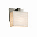 Justice Designs - PNA-8931-55-WAVE-NCKL-LED1-700 - LED Wall Sconce - Porcelina - Brushed Nickel