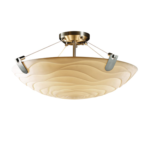 Porcelina LED Semi-Flush Mount