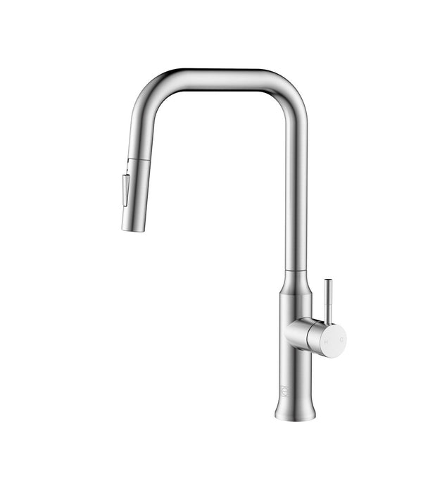 Elegant Lighting - FAK-311BNK - Kitchen Faucet - Noor - Brushed Nickel