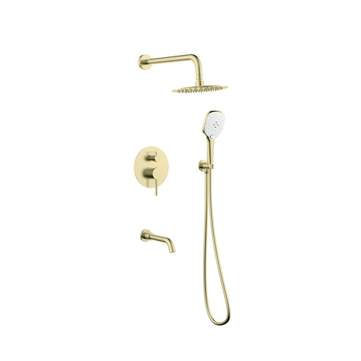 George Complete Shower Faucet System With Rough-In Valve