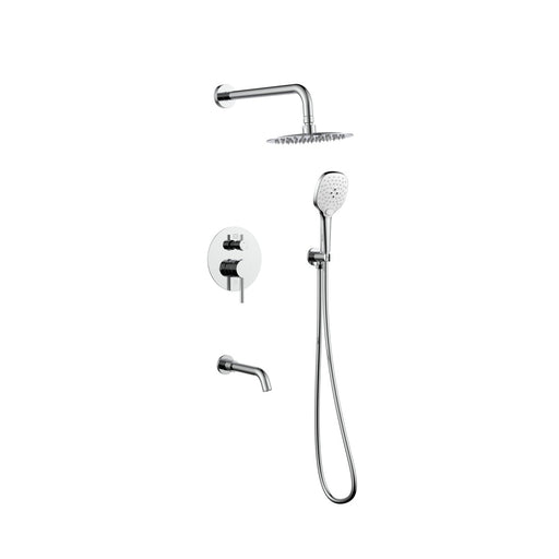 George Complete Shower Faucet System With Rough-In Valve