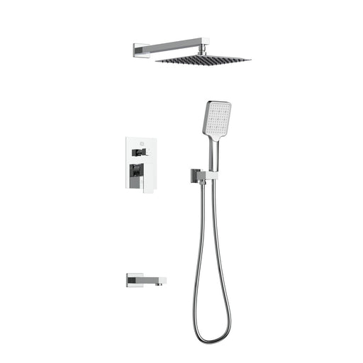 Petar Complete Shower Faucet System With Rough-In Valve