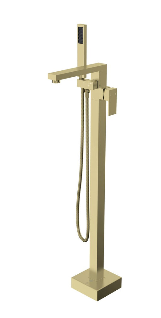 Elegant Lighting - FAT-8002BGD - Floor Mounted Roman Tub Faucet - Henry - Brushed Gold