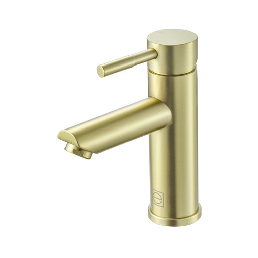 Elegant Lighting - FAV-1008BGD - Single Handle Bathroom Faucet - Mia - Brushed Gold